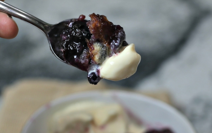 Slow Cooker Berry Cobbler Recipe and eat it up!