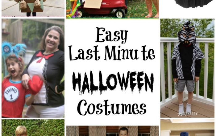 Grab one of these last minute costumes for Halloween