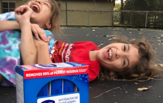 MOM HACK: Wipes are my Go To in the Car, at Home and On the Kid