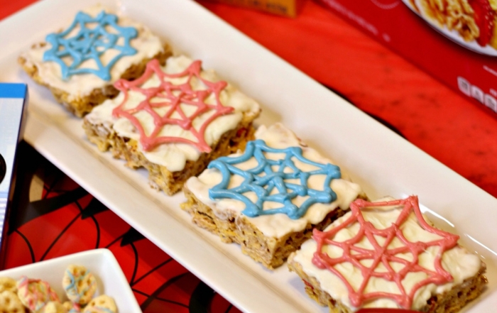 Spider-Man into the Spider-verse + Fun Treats = A Fun Filled Movie Night and spider webs