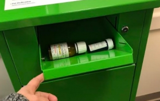 Dispose of Medications Properly and put them in