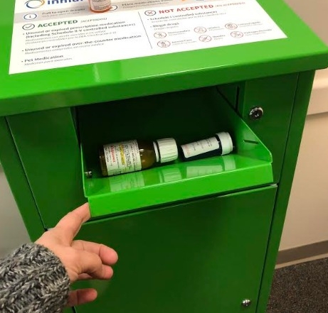 Dispose of Medications Properly and put them in