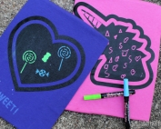 Chalk of the Town T-shirts are erasable