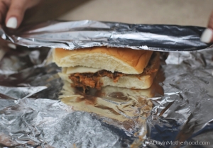 Teriyaki Chicken Sandwiches are a Must for Lunch Boxes Everywhere and wrap it up