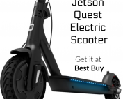 The Jetson Quest Electric Scooter has the features you want