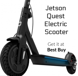 The Jetson Quest Electric Scooter has the features you want