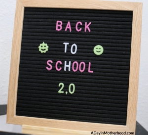 Back to School Organization 2.0 is a real thing for any busy family!