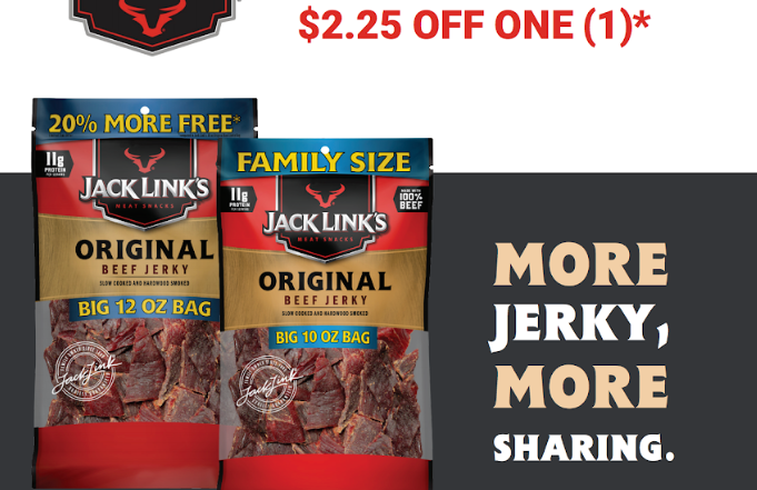 Ibotta Offer: $2.25 off Jack Links
