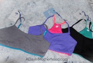 Bleuet-A Better Bra for Tweens and Teens-photo of 3 colorful bras on ADayinMotherhood.com