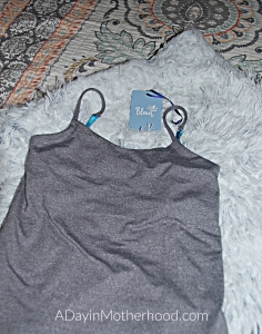 Bleuet-A Better Bra for Tweens and Teens-photo of a grey cami on ADayinMotherhood.com