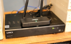 Lorex Security Cameras Up Your Confidence this Holiday Season - photo of the Lorex camera base on adayinmotherhood.com